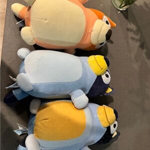 Bluey and Bingo and Bandit Plush Toy Set